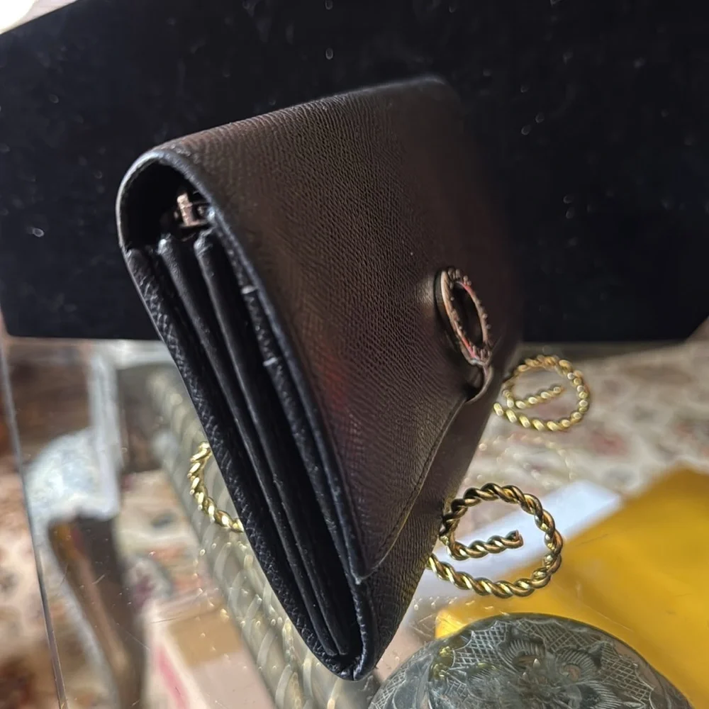 Bulgaria Black Leather Wallet - - Picture 3 of 9